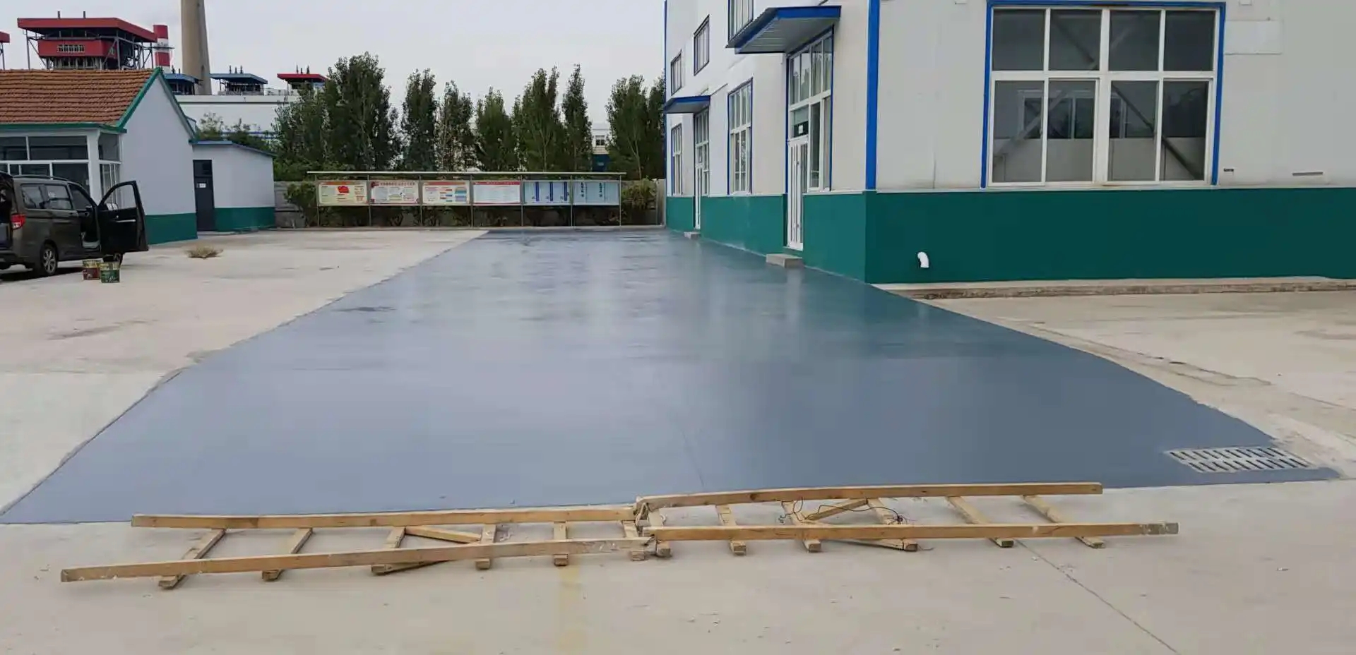 怀柔车间厂房地坪漆修补翻新